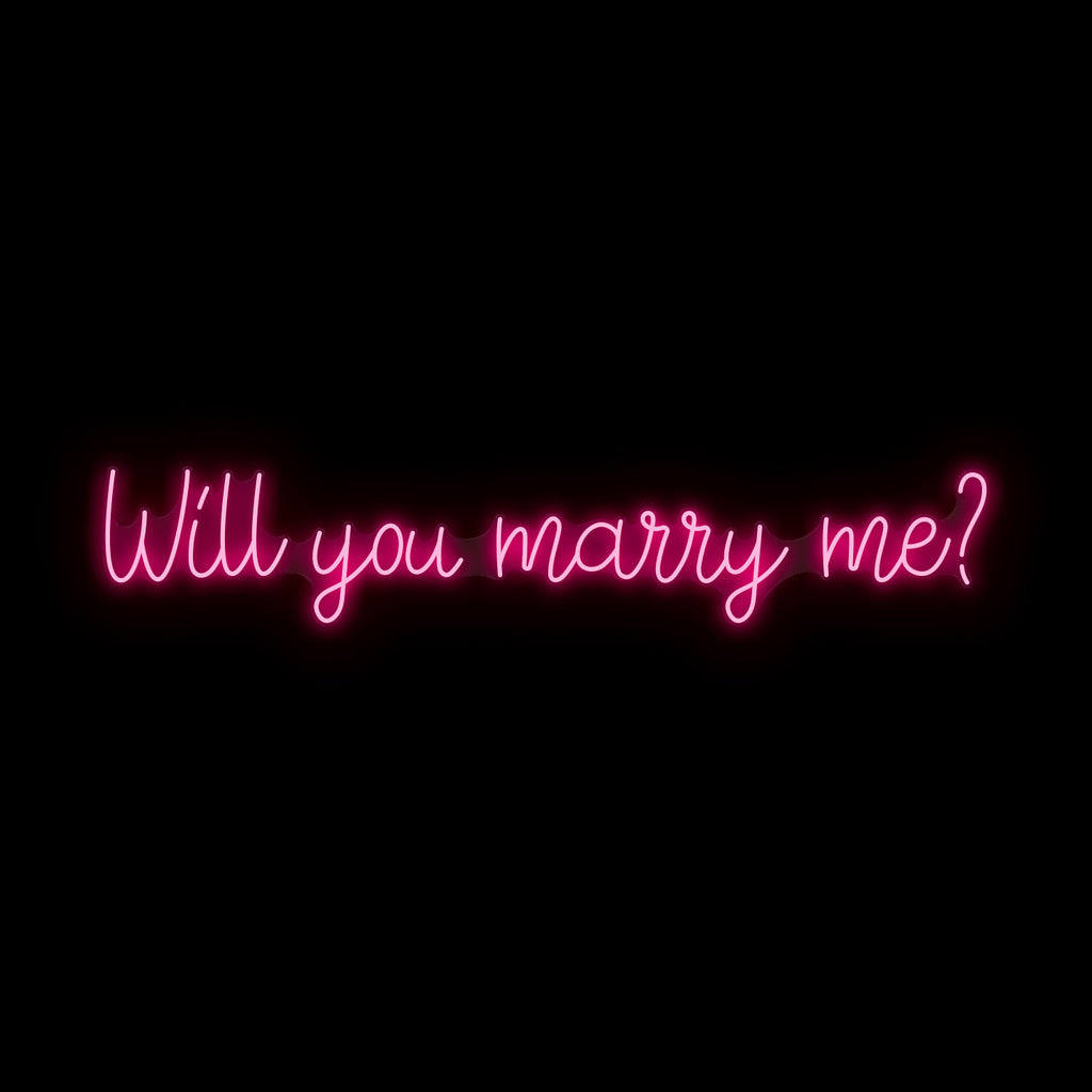 Will you marry me? 