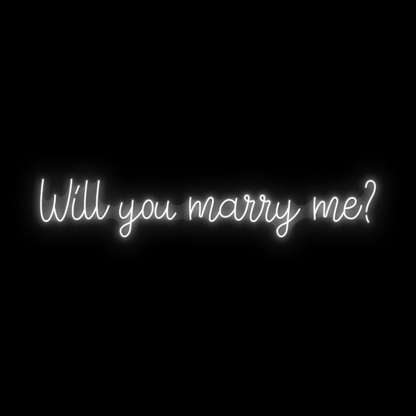 Will you marry me?