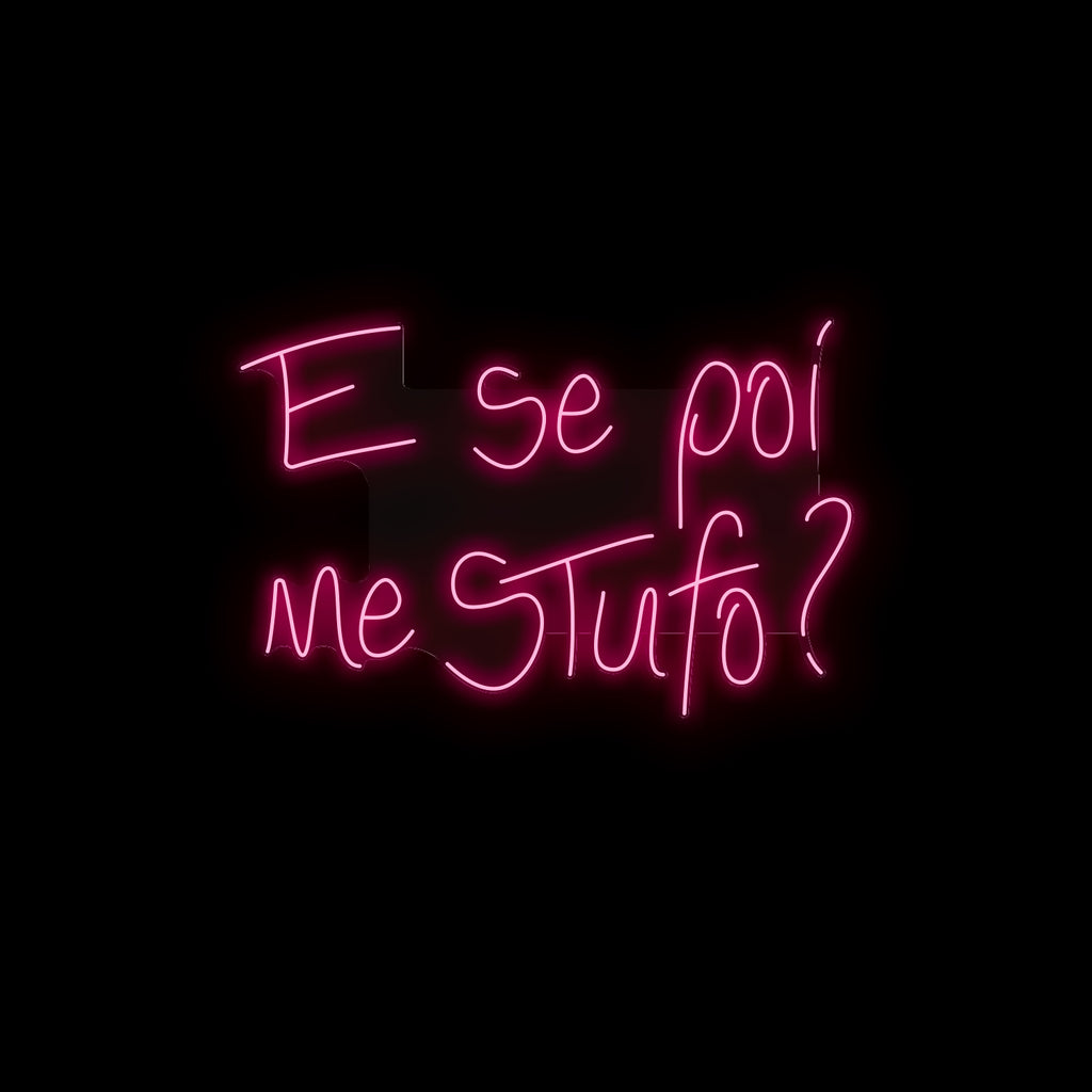 E se poi mi stufo?