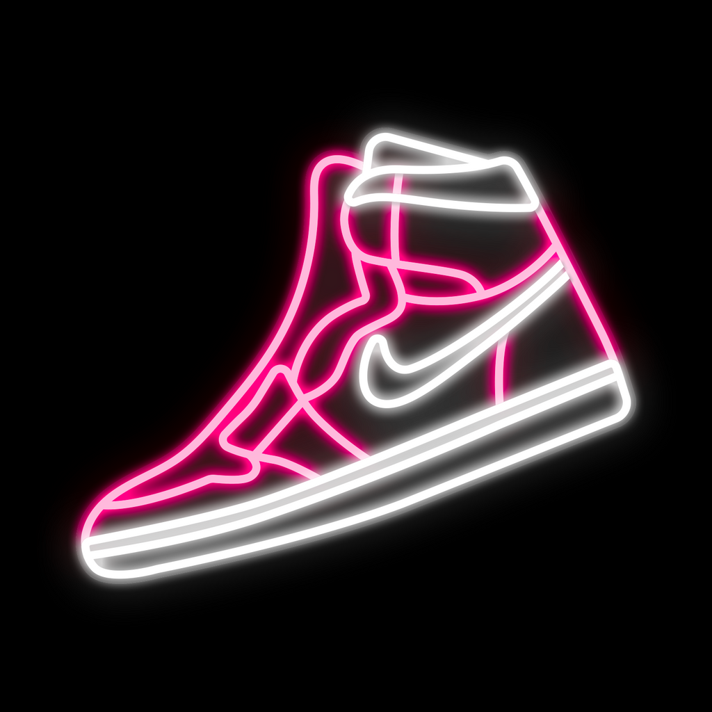 neon jordans 1