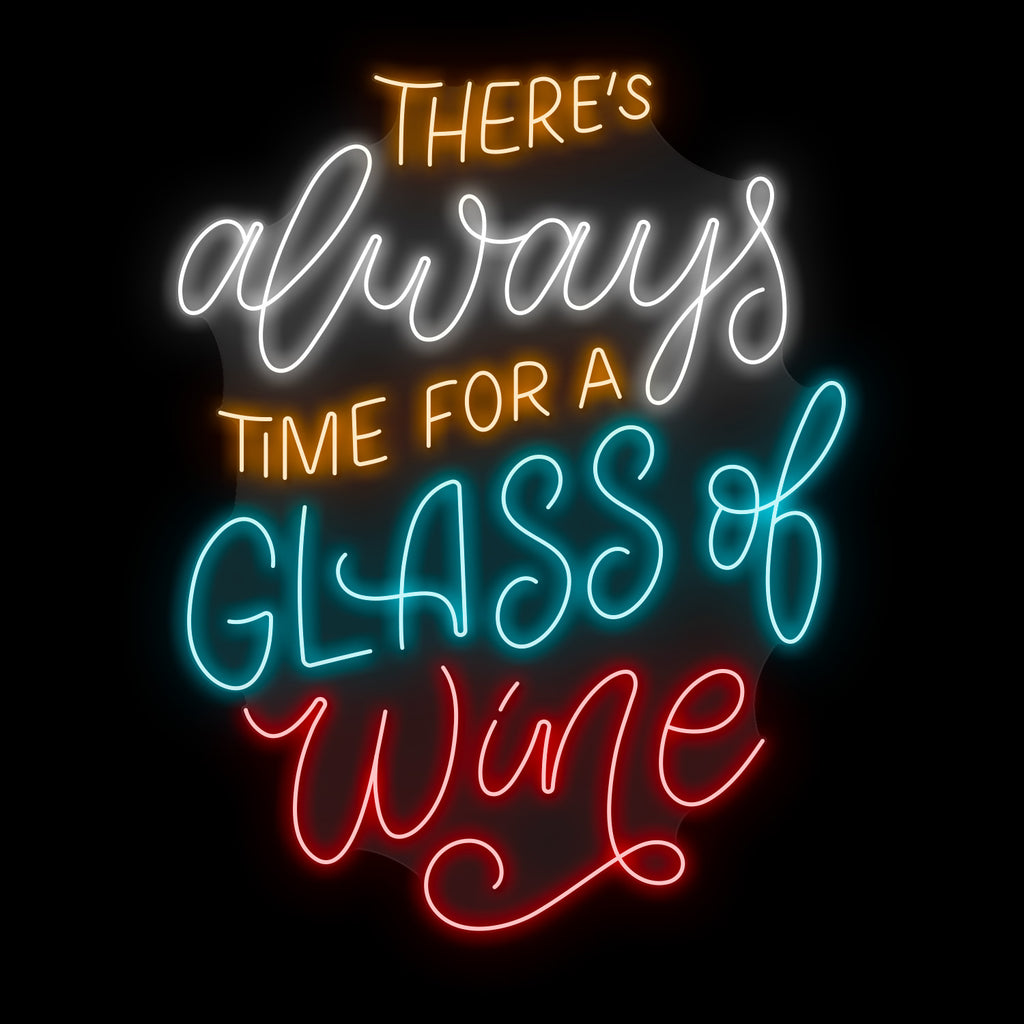 There's always time for a glass of wine